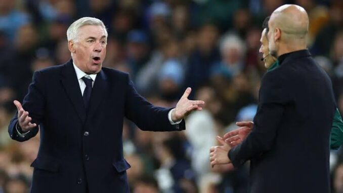 Carlo Ancelotti makes his feelings clear on Real Madrid facing Man City in Champions League play-offs