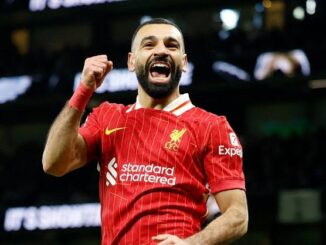 Salah goes sixth in Premier League top-scorers' list