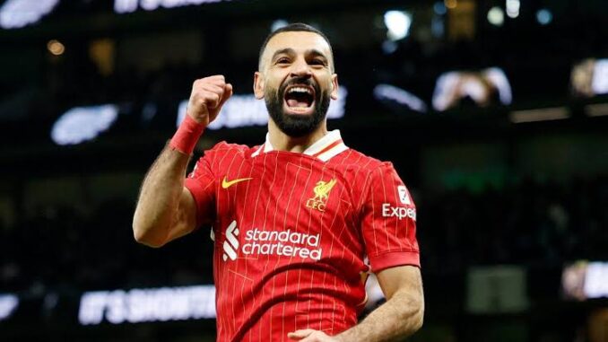 Salah goes sixth in Premier League top-scorers' list